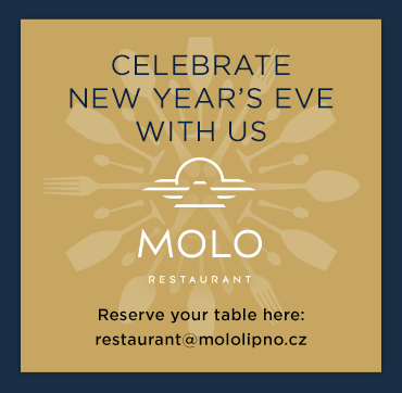 New Year's Eve 2024 Molo Restaurant menu